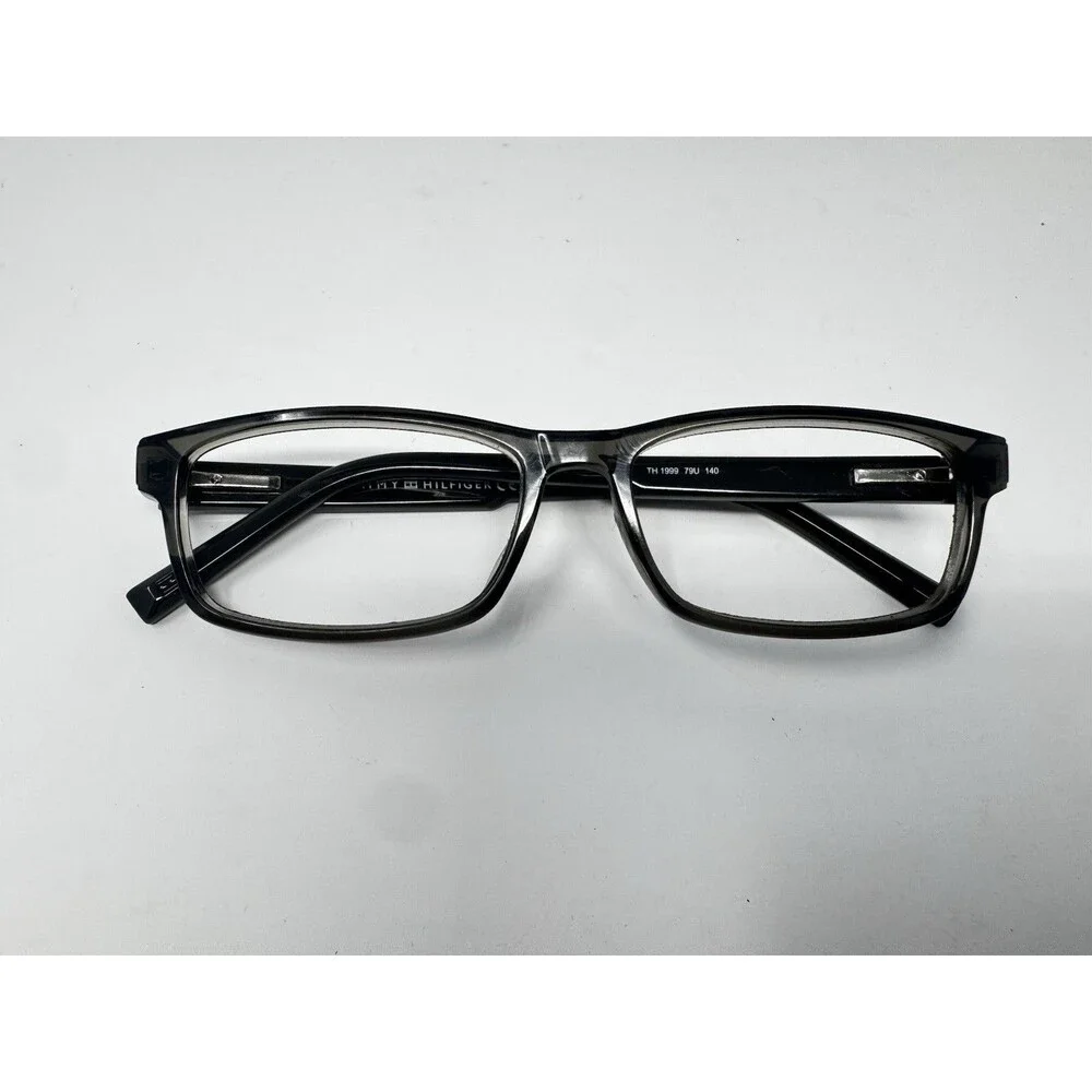 Tommy Hilfiger TH 1999 79U Gray Clear Eyeglass Frames 53-15-140
